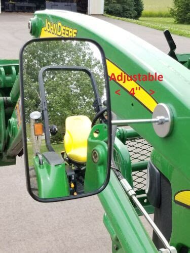 mirror for 595 skid steer|john deere tractor parts mirrors.